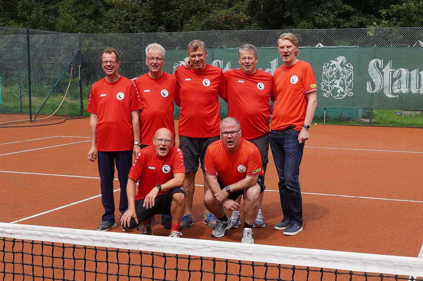 Herren 55 Mannschaft Tennisclub Überruhr und HTC Kupferdreh